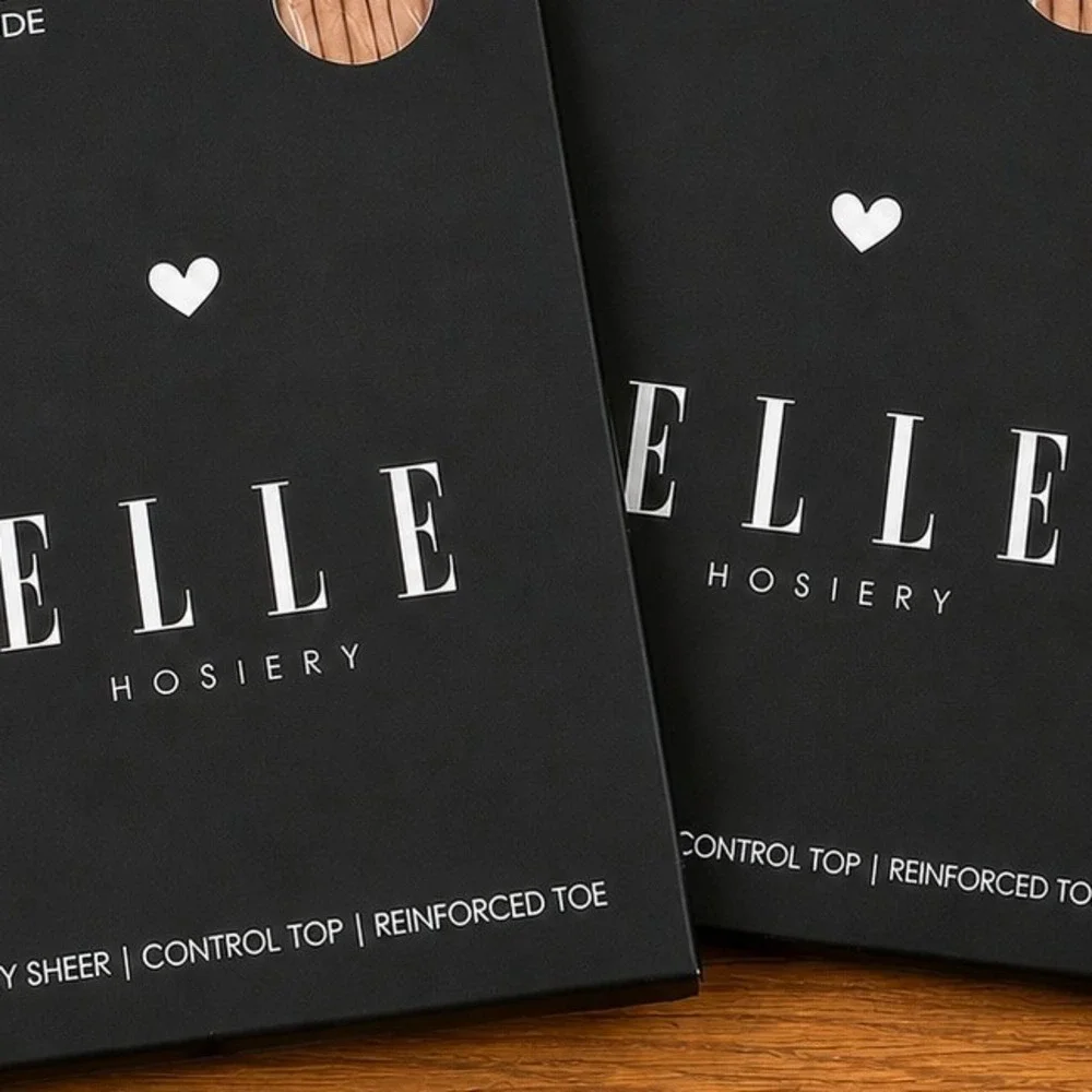 Elle Hosiery 2 Pack Silky Sheer Control Top Pantyhose Nude Queen EEW92-NUD-QN